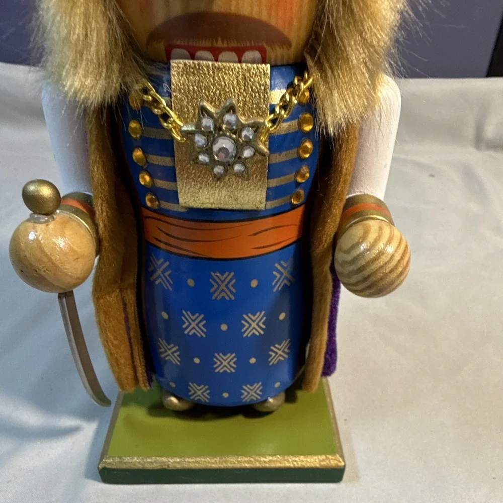 World Market 2013 Turkish Nutcracker Wooden Holiday Decor 14